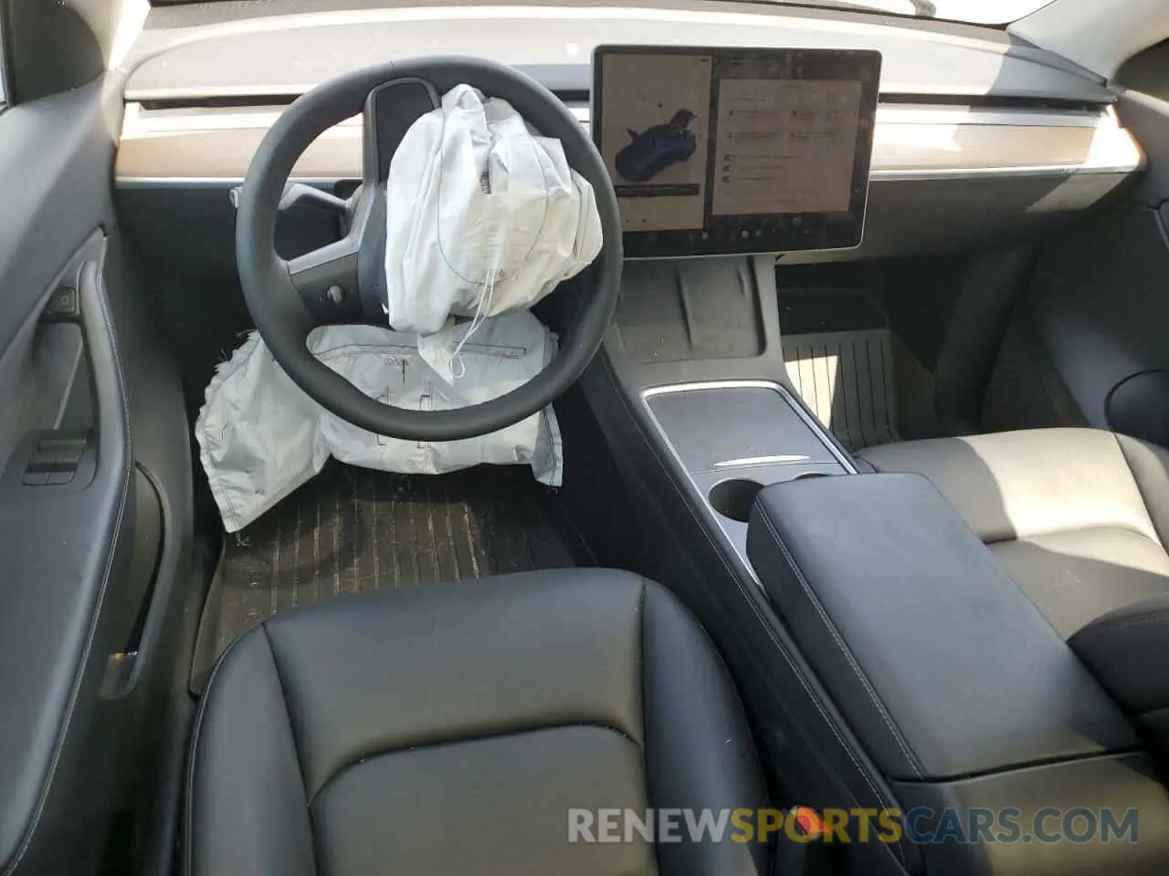 8 fotografías del automóvil dañado 7SAYGDEE3NA009004 TESLA MODEL Y 2022