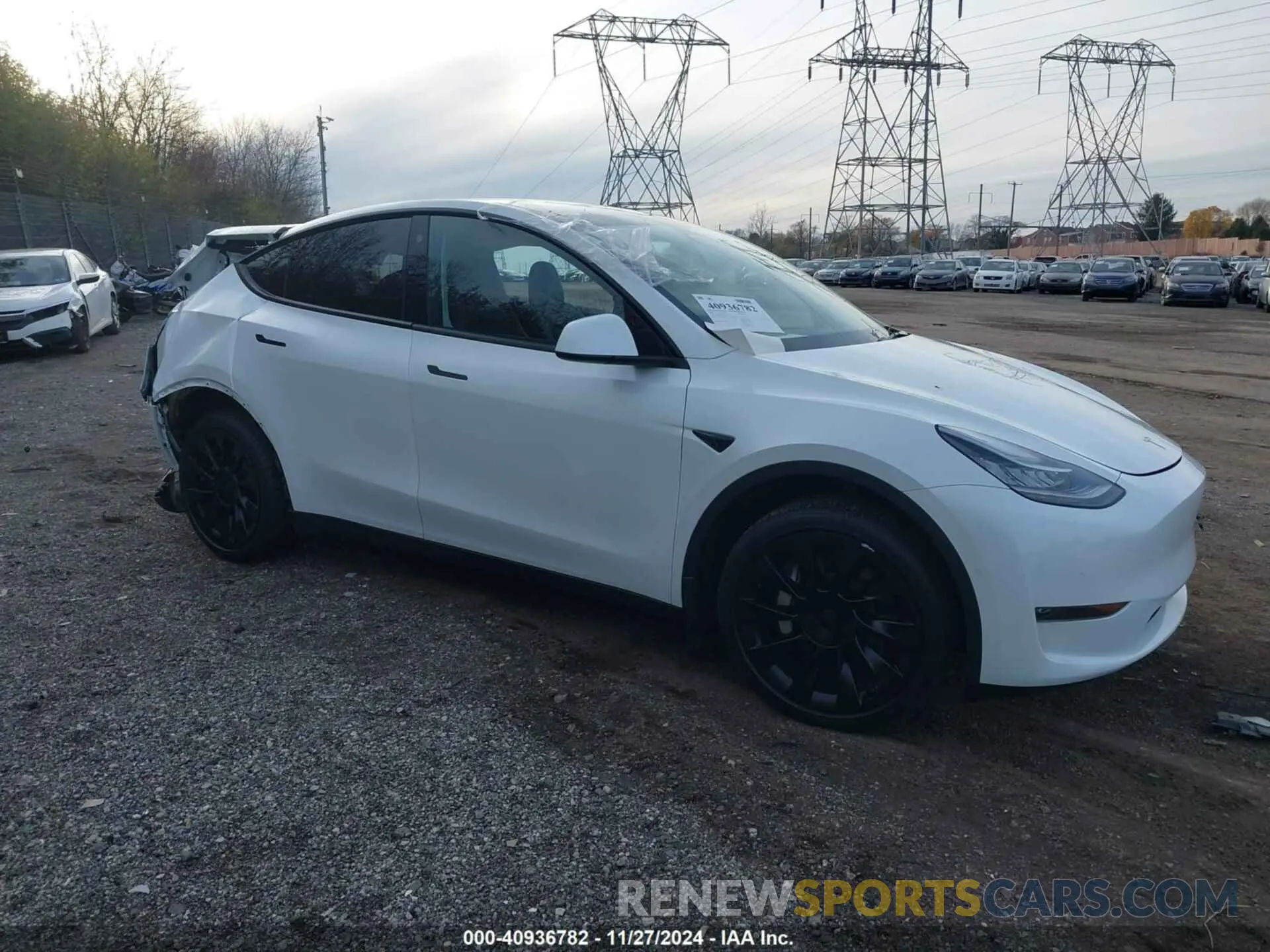 1 fotografías del automóvil dañado 7SAYGDEE3NA018401 TESLA MODEL Y 2022