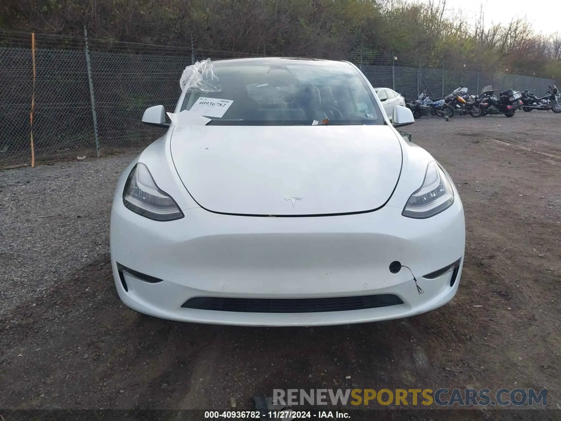 11 fotografías del automóvil dañado 7SAYGDEE3NA018401 TESLA MODEL Y 2022