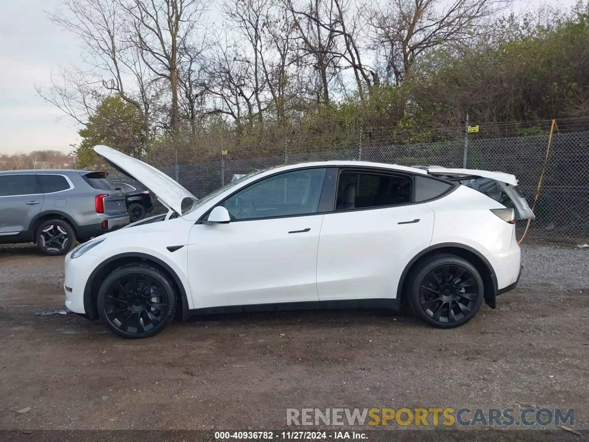 13 fotografías del automóvil dañado 7SAYGDEE3NA018401 TESLA MODEL Y 2022