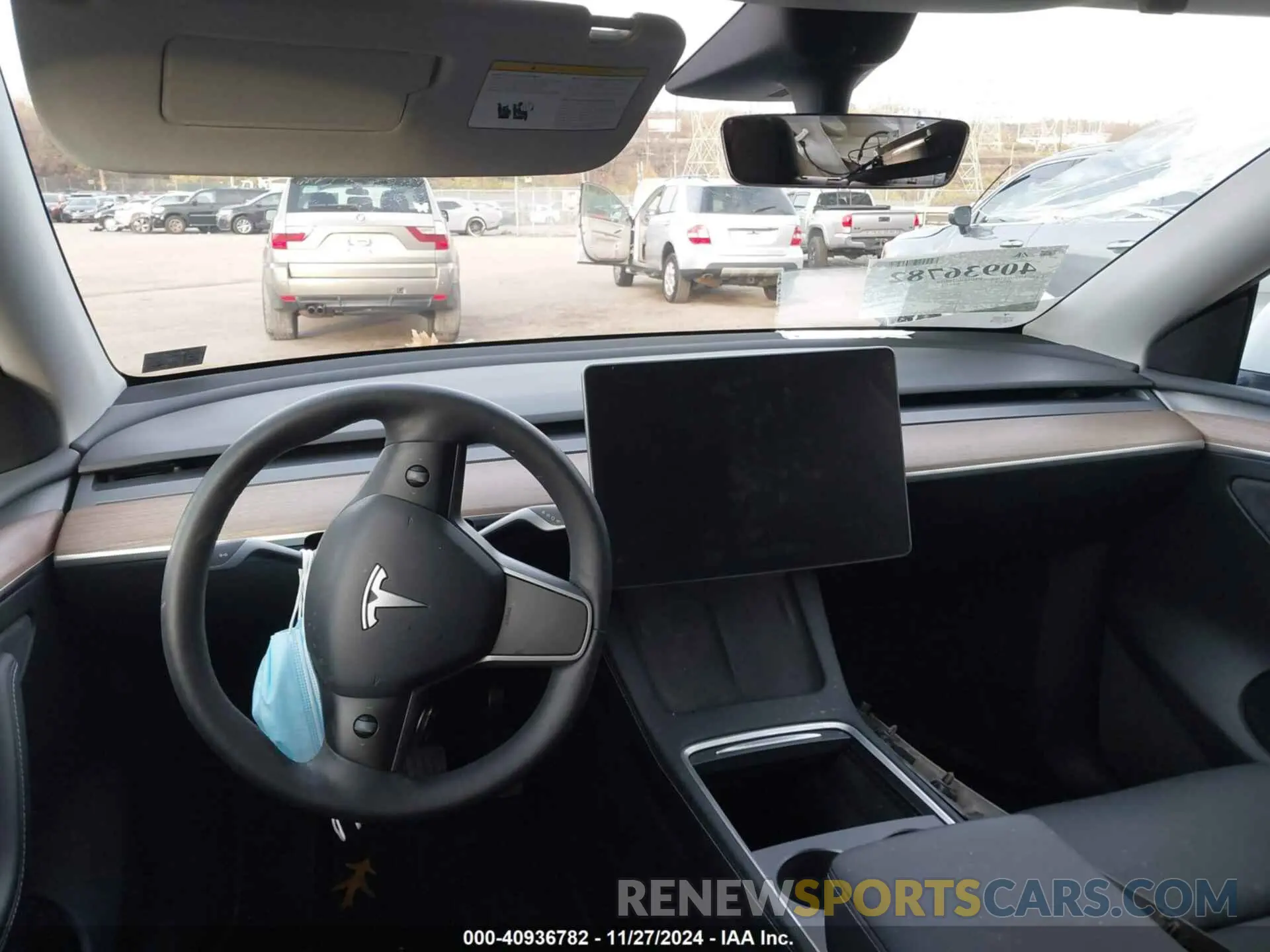 14 fotografías del automóvil dañado 7SAYGDEE3NA018401 TESLA MODEL Y 2022