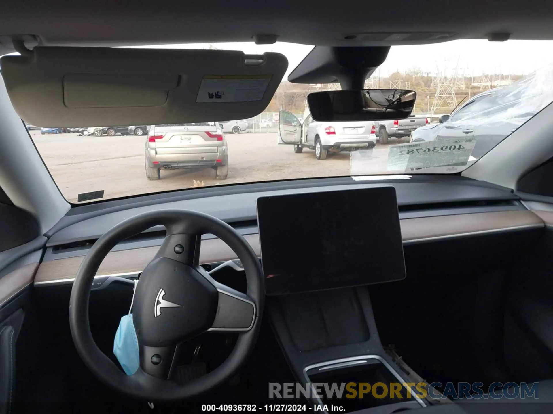 16 fotografías del automóvil dañado 7SAYGDEE3NA018401 TESLA MODEL Y 2022