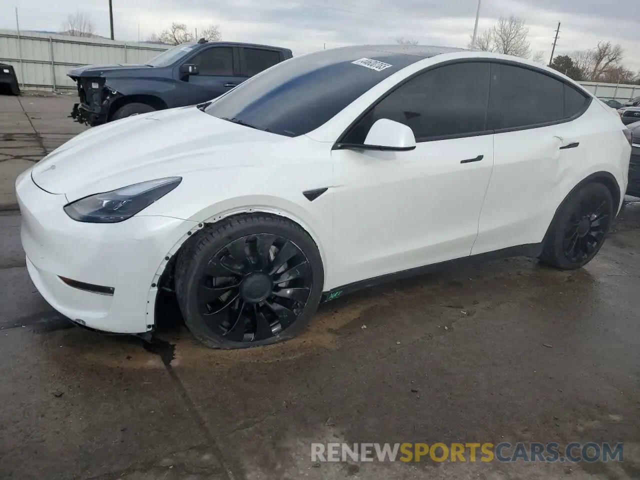 1 fotografías del automóvil dañado 7SAYGDEE3NF310150 TESLA MODEL Y 2022