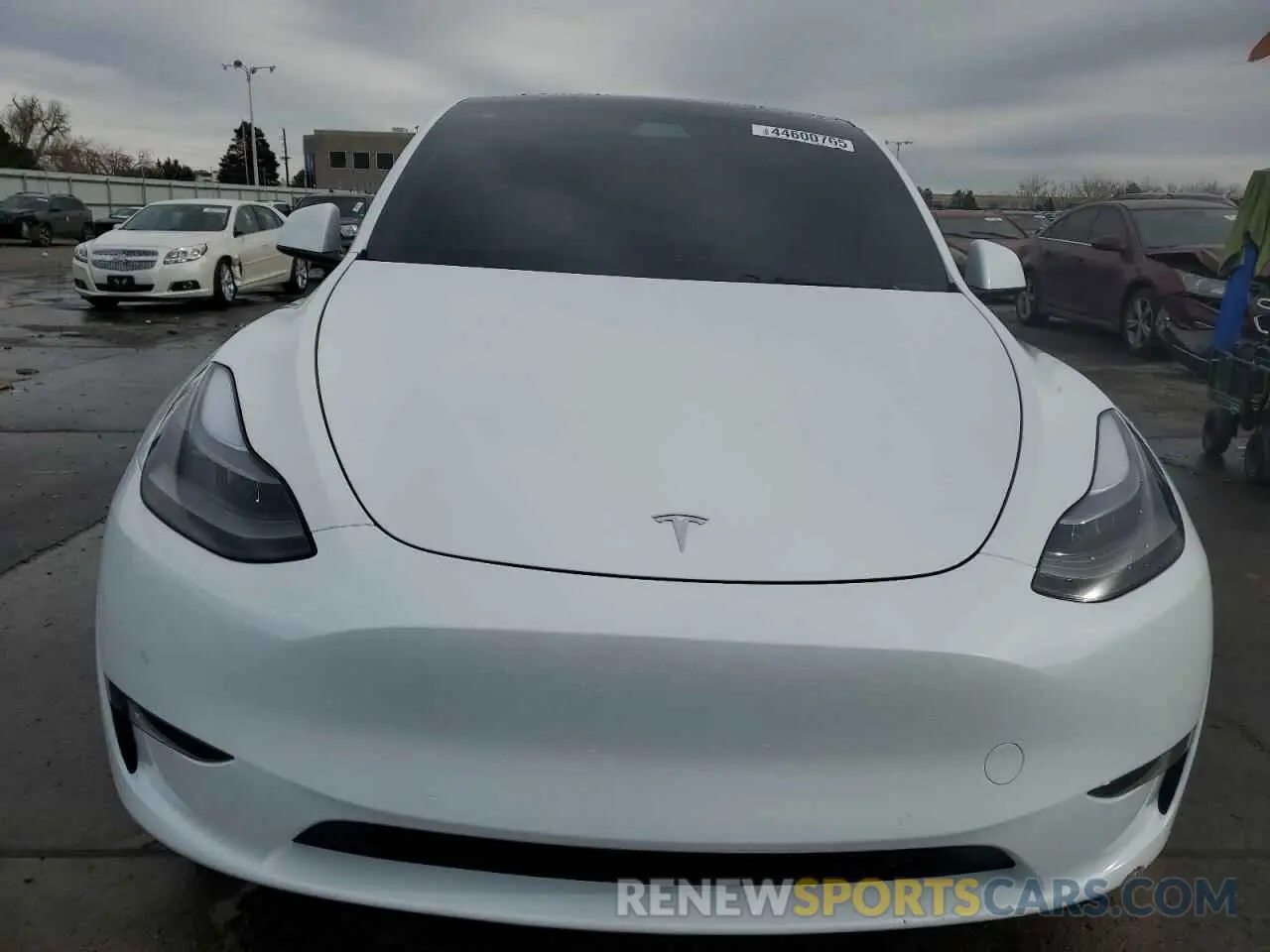 5 fotografías del automóvil dañado 7SAYGDEE3NF310150 TESLA MODEL Y 2022