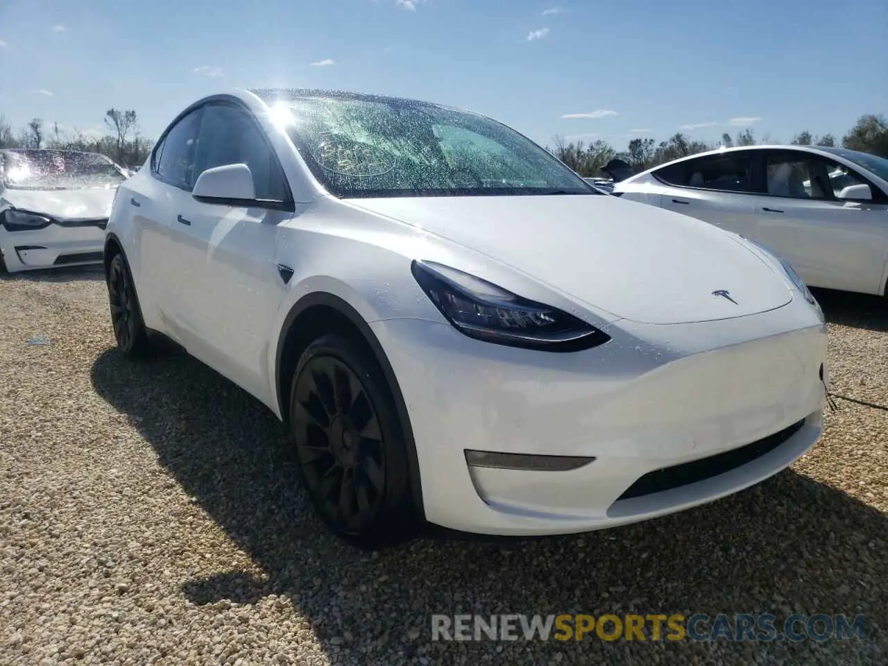1 fotografías del automóvil dañado 7SAYGDEE3NF312299 TESLA MODEL Y 2022