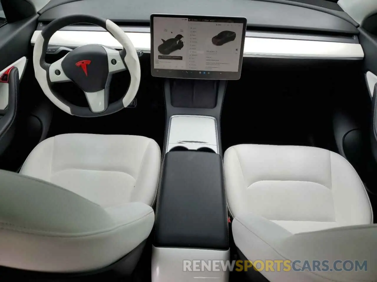 8 fotografías del automóvil dañado 7SAYGDEE3NF315249 TESLA MODEL Y 2022