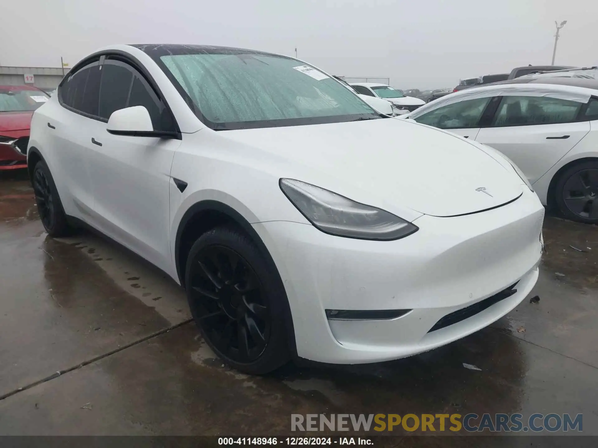 1 fotografías del automóvil dañado 7SAYGDEE3NF322122 TESLA MODEL Y 2022