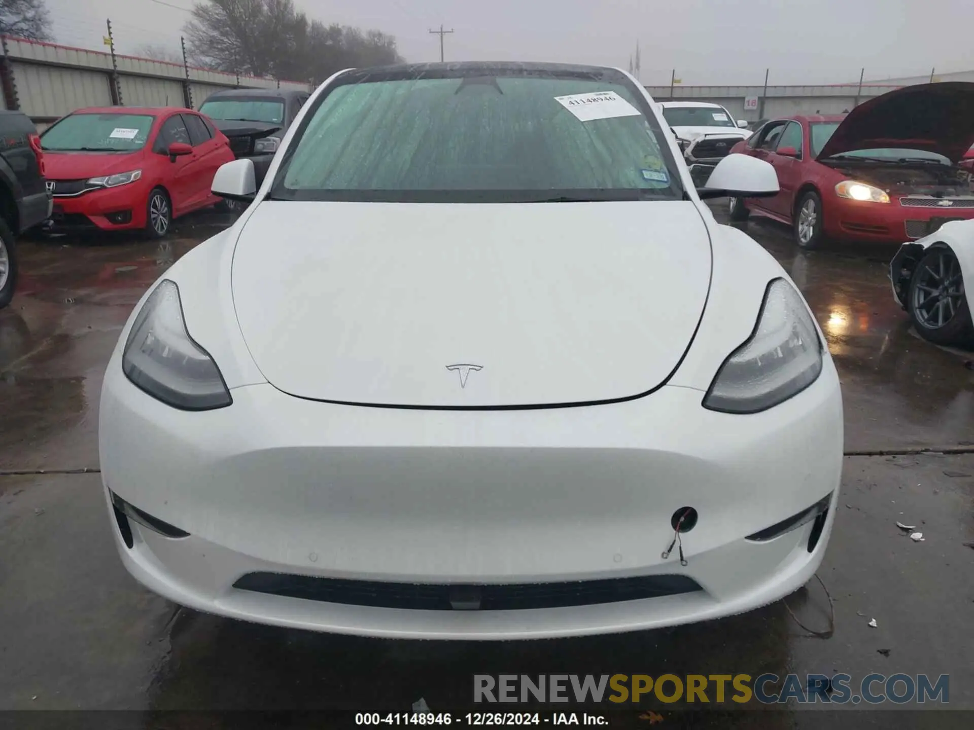 13 fotografías del automóvil dañado 7SAYGDEE3NF322122 TESLA MODEL Y 2022