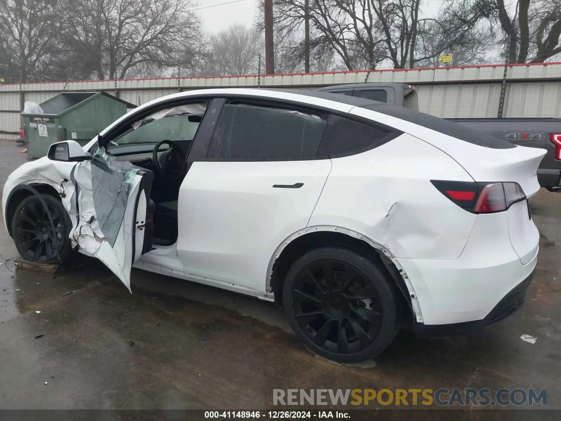 15 fotografías del automóvil dañado 7SAYGDEE3NF322122 TESLA MODEL Y 2022