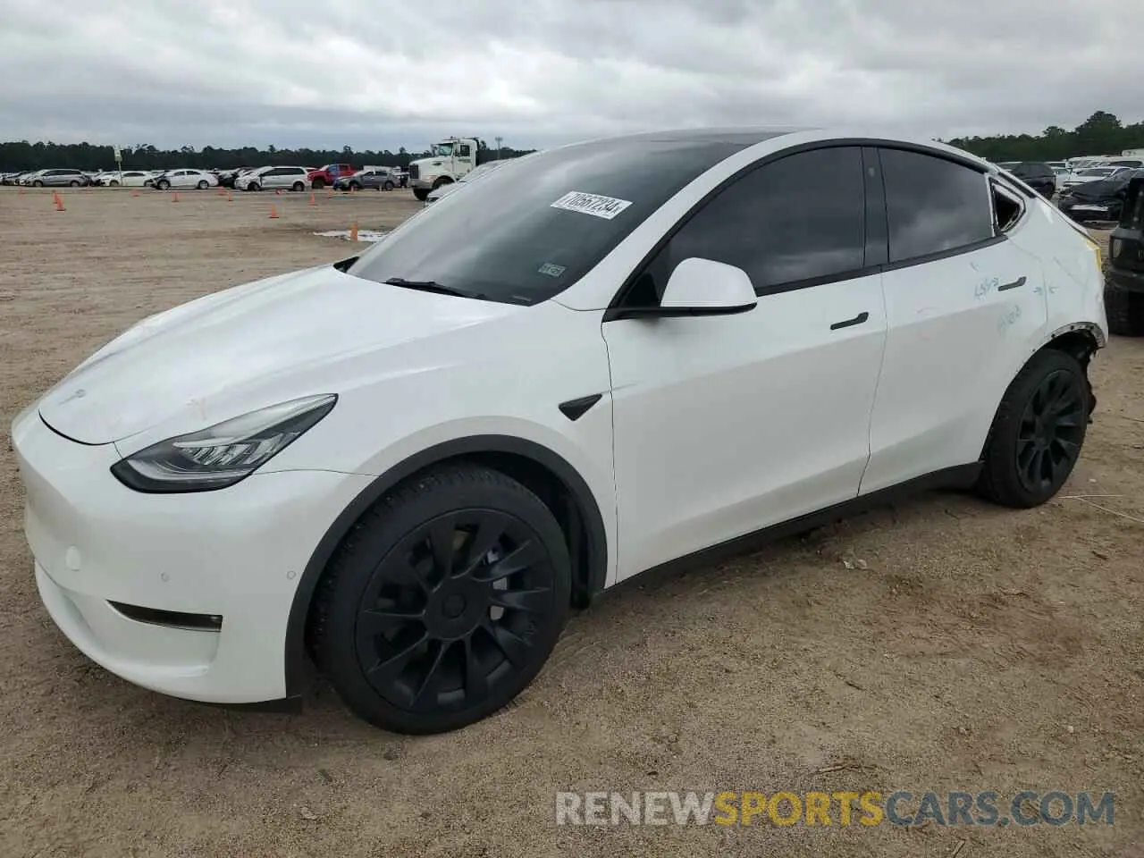 1 fotografías del automóvil dañado 7SAYGDEE3NF331483 TESLA MODEL Y 2022