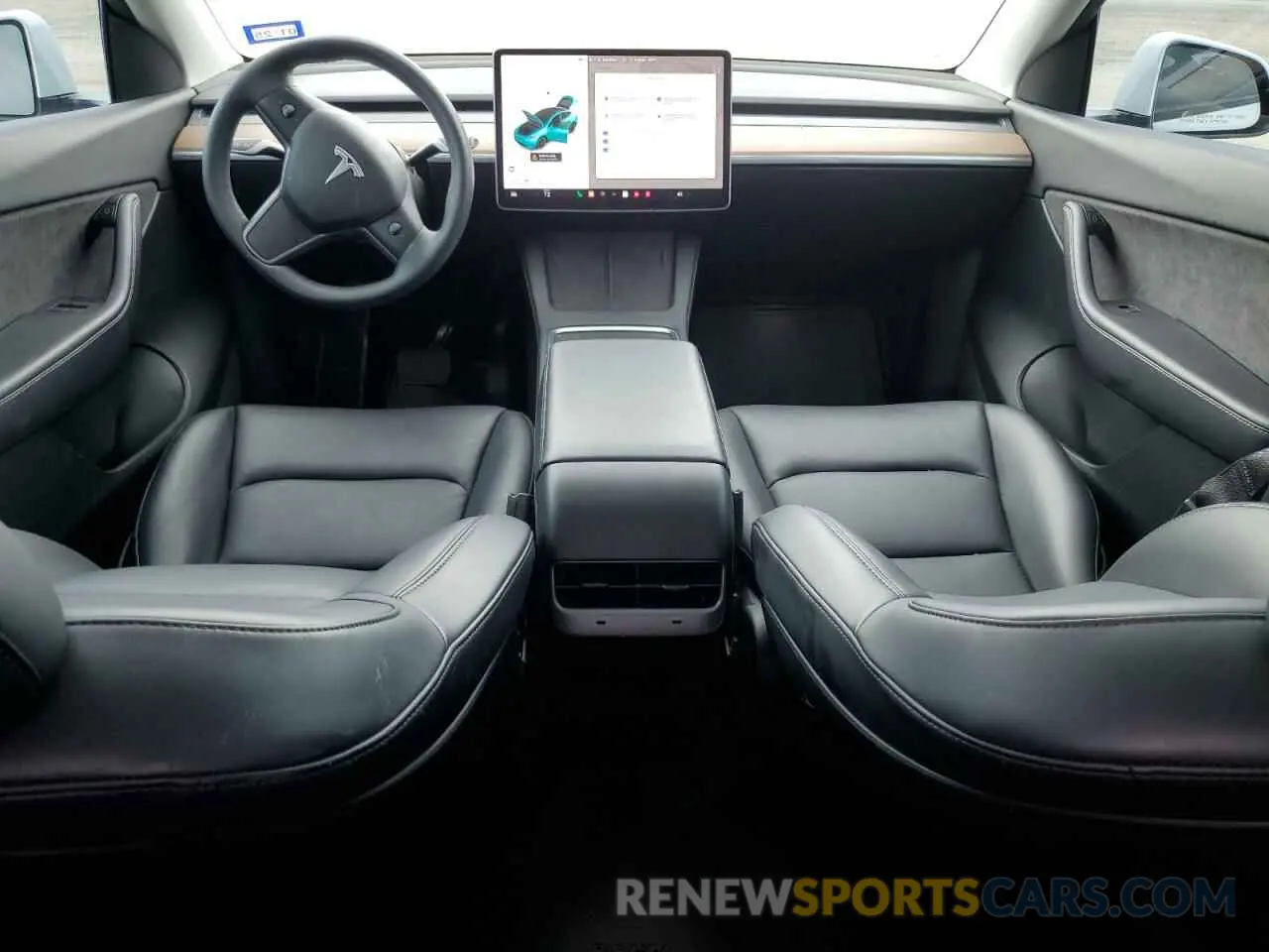 8 fotografías del automóvil dañado 7SAYGDEE3NF331483 TESLA MODEL Y 2022