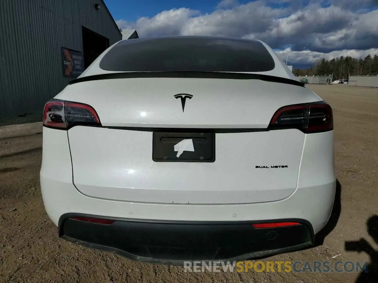 6 fotografías del automóvil dañado 7SAYGDEE3NF418039 TESLA MODEL Y 2022