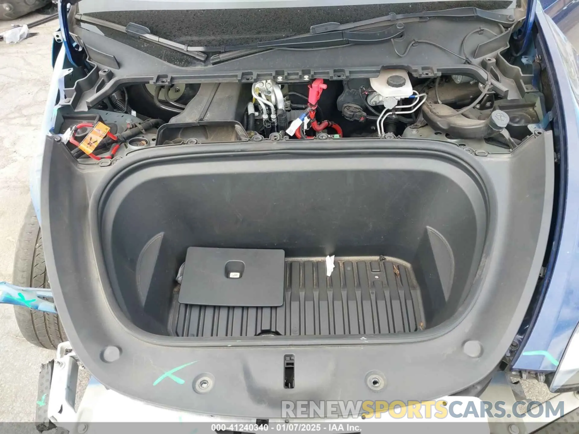 10 fotografías del automóvil dañado 7SAYGDEE3NF419031 TESLA MODEL Y 2022