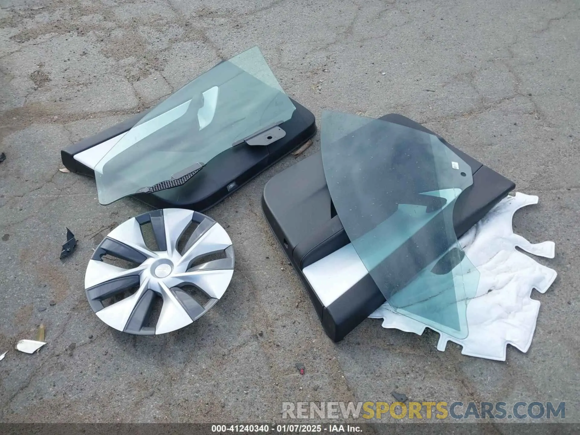 12 fotografías del automóvil dañado 7SAYGDEE3NF419031 TESLA MODEL Y 2022