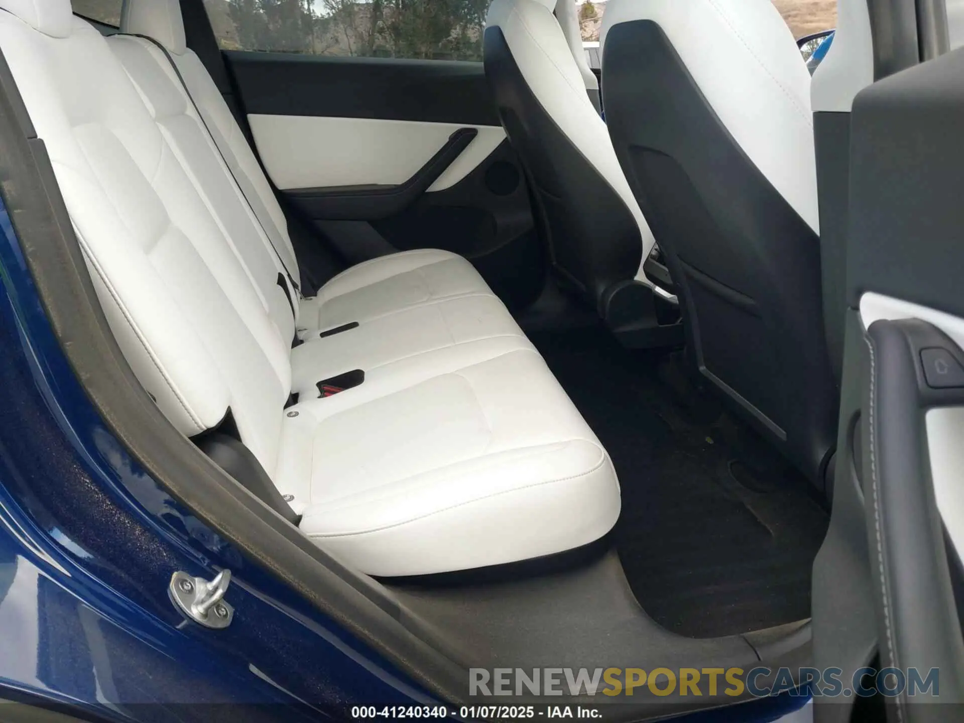 8 fotografías del automóvil dañado 7SAYGDEE3NF419031 TESLA MODEL Y 2022