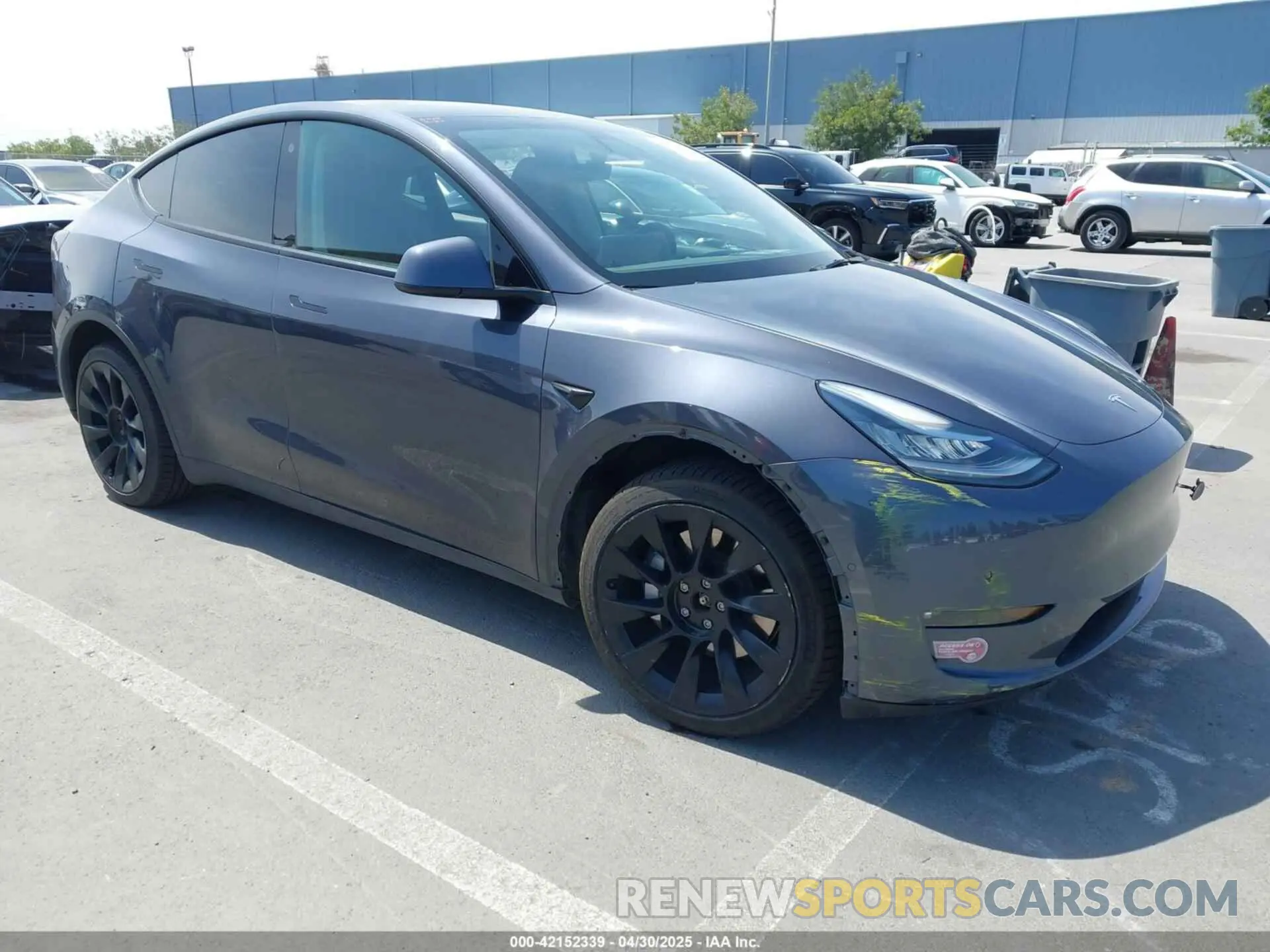 1 fotografías del automóvil dañado 7SAYGDEE3NF422205 TESLA MODEL Y 2022