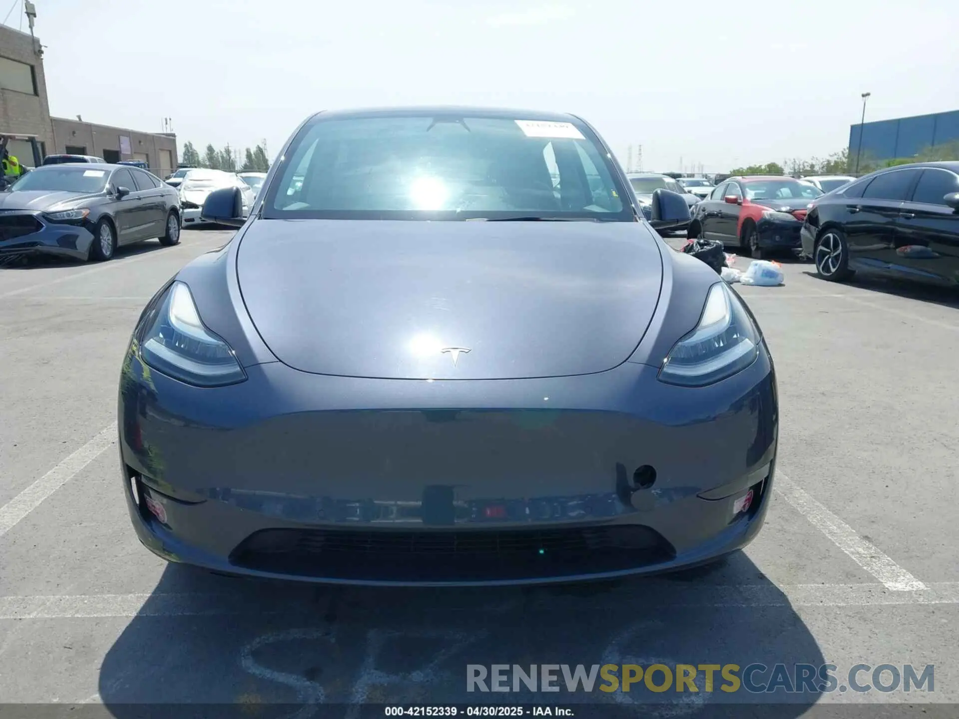 12 fotografías del automóvil dañado 7SAYGDEE3NF422205 TESLA MODEL Y 2022