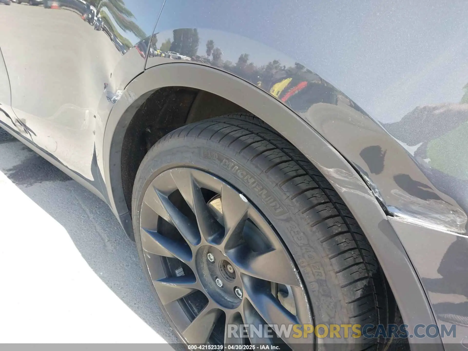 6 fotografías del automóvil dañado 7SAYGDEE3NF422205 TESLA MODEL Y 2022