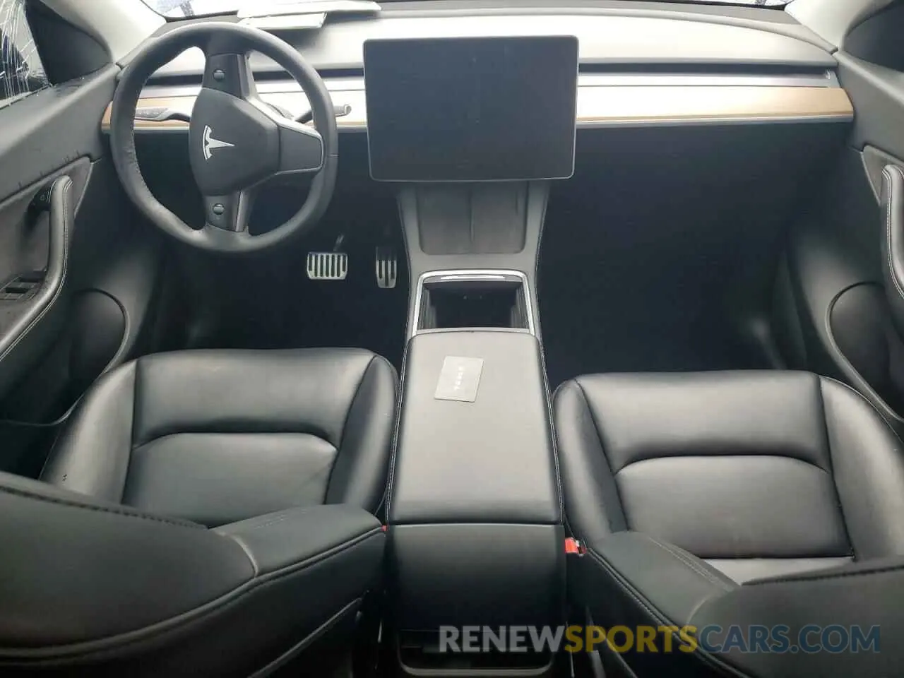 8 fotografías del automóvil dañado 7SAYGDEE3NF425640 TESLA MODEL Y 2022