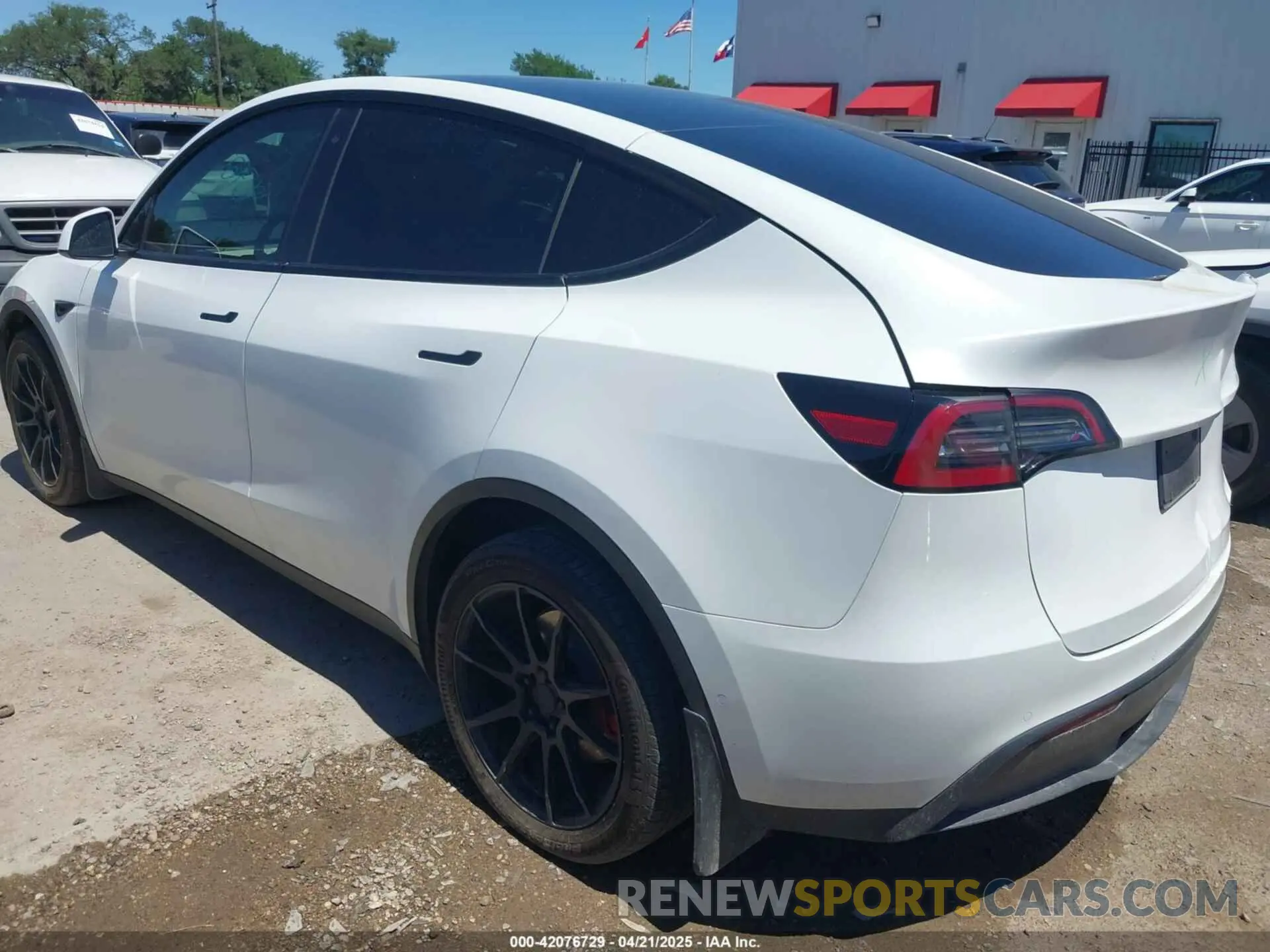 3 fotografías del automóvil dañado 7SAYGDEE3NF426481 TESLA MODEL Y 2022