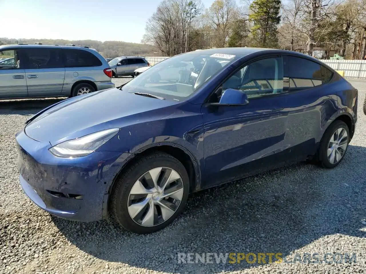 1 fotografías del automóvil dañado 7SAYGDEE3NF435620 TESLA MODEL Y 2022