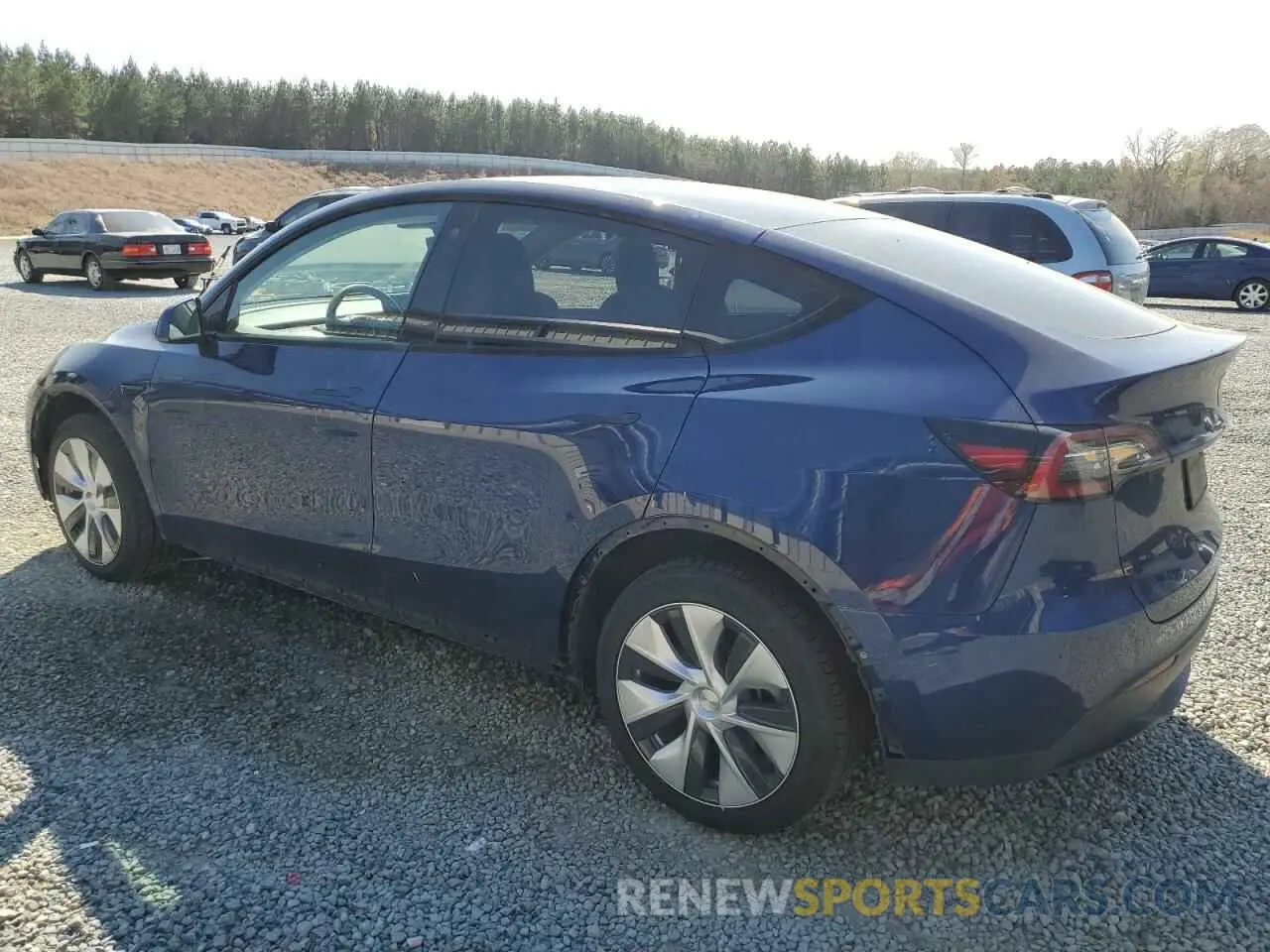 2 fotografías del automóvil dañado 7SAYGDEE3NF435620 TESLA MODEL Y 2022