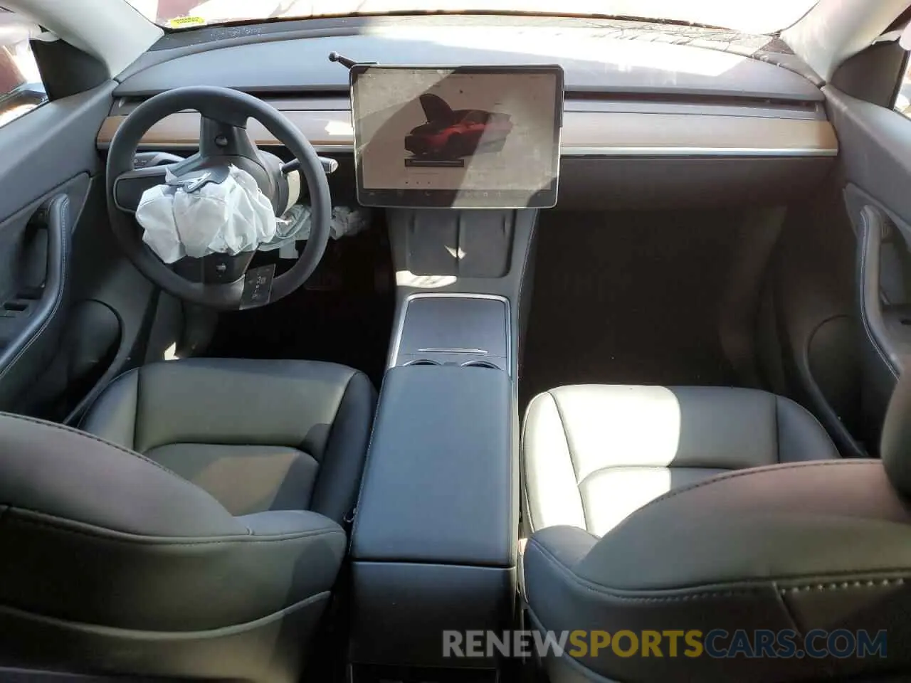 8 fotografías del automóvil dañado 7SAYGDEE3NF436119 TESLA MODEL Y 2022