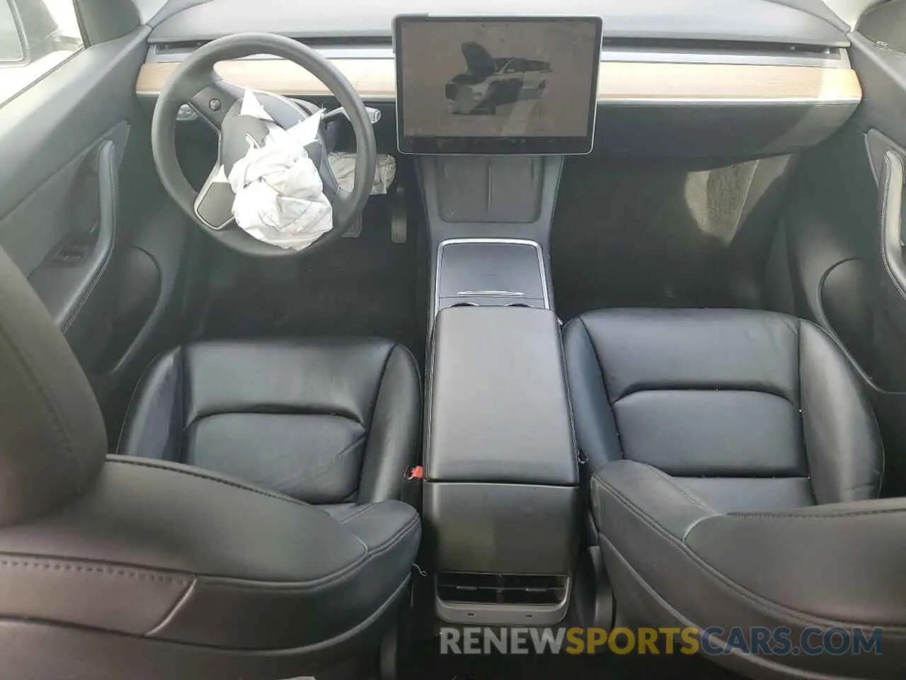 8 fotografías del automóvil dañado 7SAYGDEE3NF481223 TESLA MODEL Y 2022