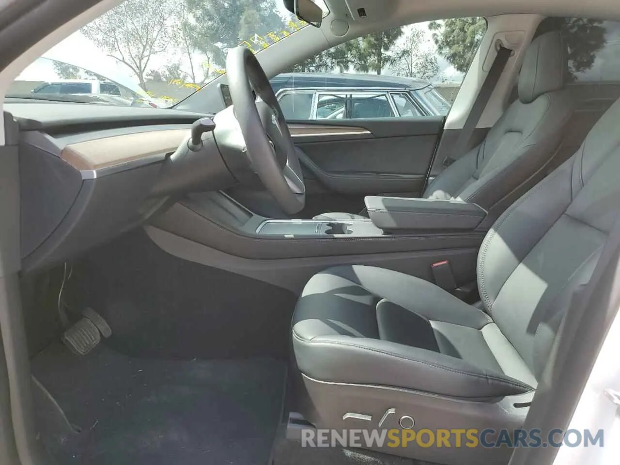 7 fotografías del automóvil dañado 7SAYGDEE3NF558379 TESLA MODEL Y 2022