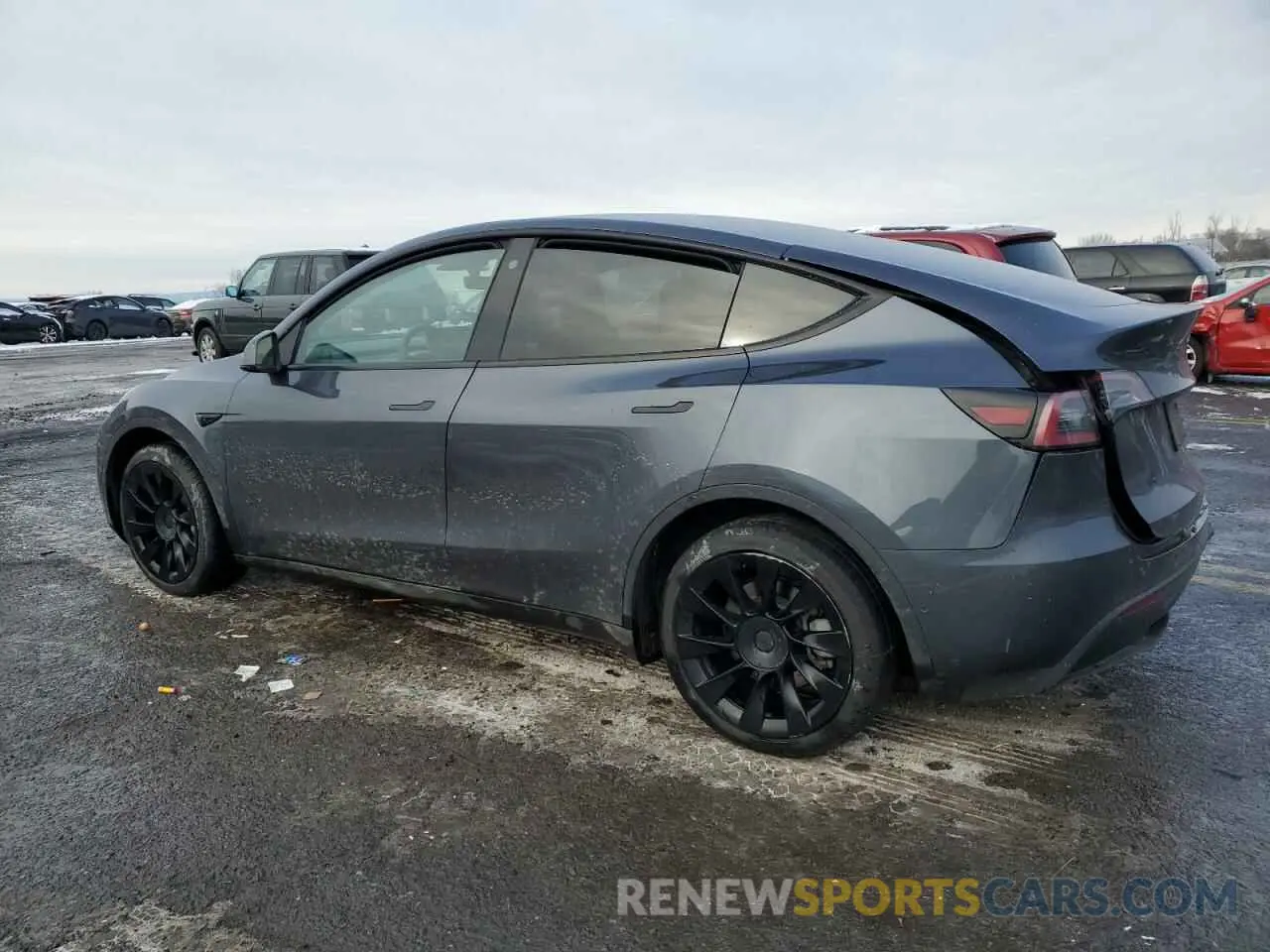 2 fotografías del automóvil dañado 7SAYGDEE4NA017788 TESLA MODEL Y 2022