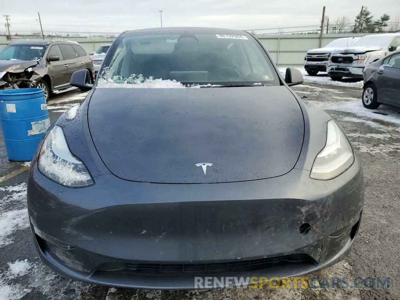5 fotografías del automóvil dañado 7SAYGDEE4NA017788 TESLA MODEL Y 2022