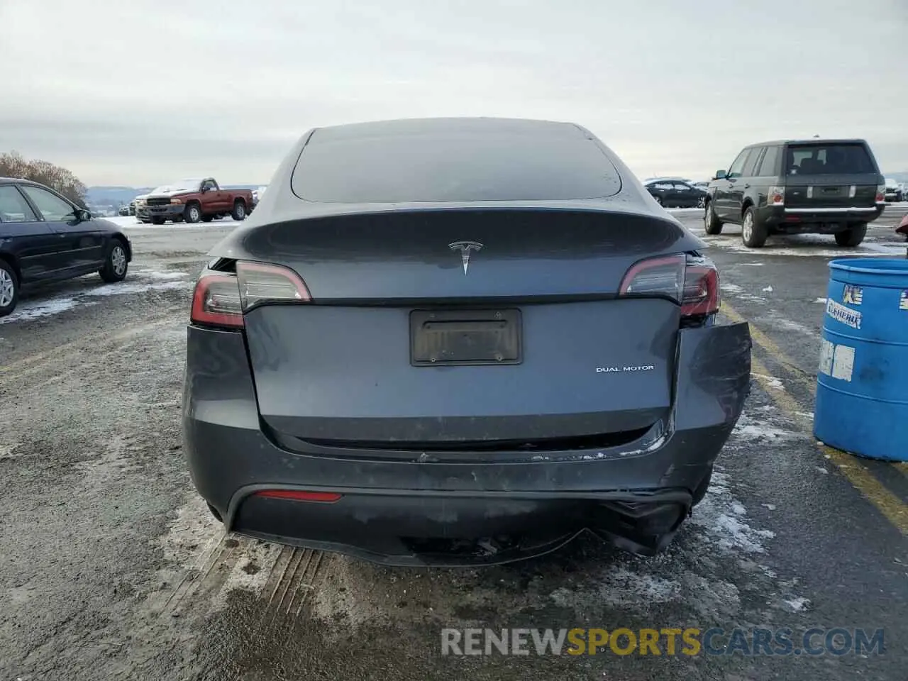 6 fotografías del automóvil dañado 7SAYGDEE4NA017788 TESLA MODEL Y 2022