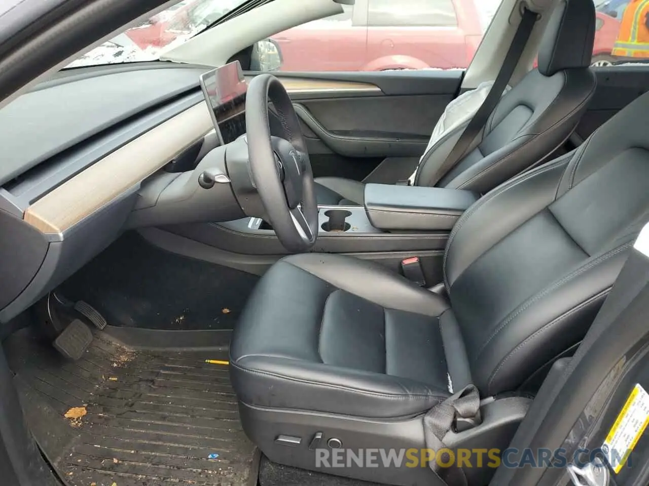 7 fotografías del automóvil dañado 7SAYGDEE4NA017788 TESLA MODEL Y 2022
