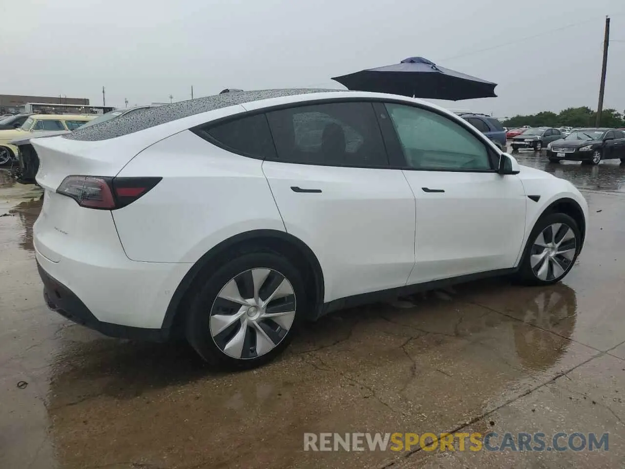 3 fotografías del automóvil dañado 7SAYGDEE4NF329743 TESLA MODEL Y 2022