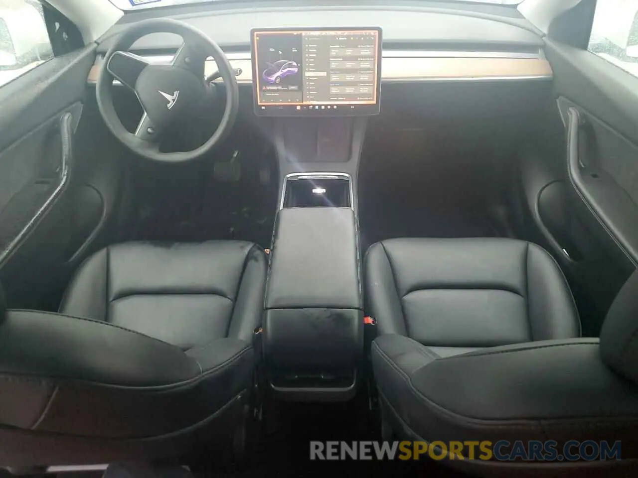 8 fotografías del automóvil dañado 7SAYGDEE4NF329743 TESLA MODEL Y 2022