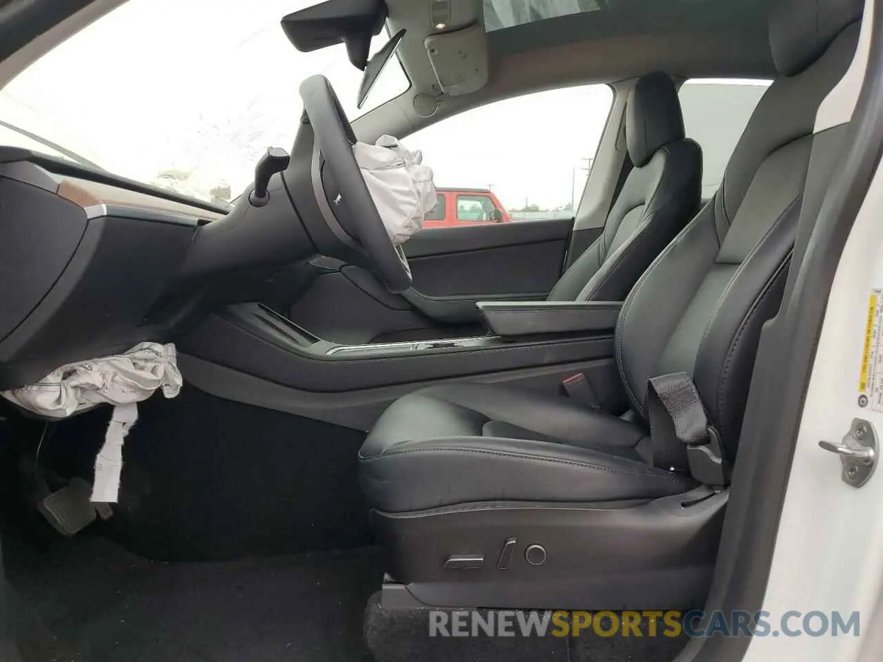 7 fotografías del automóvil dañado 7SAYGDEE4NF364430 TESLA MODEL Y 2022