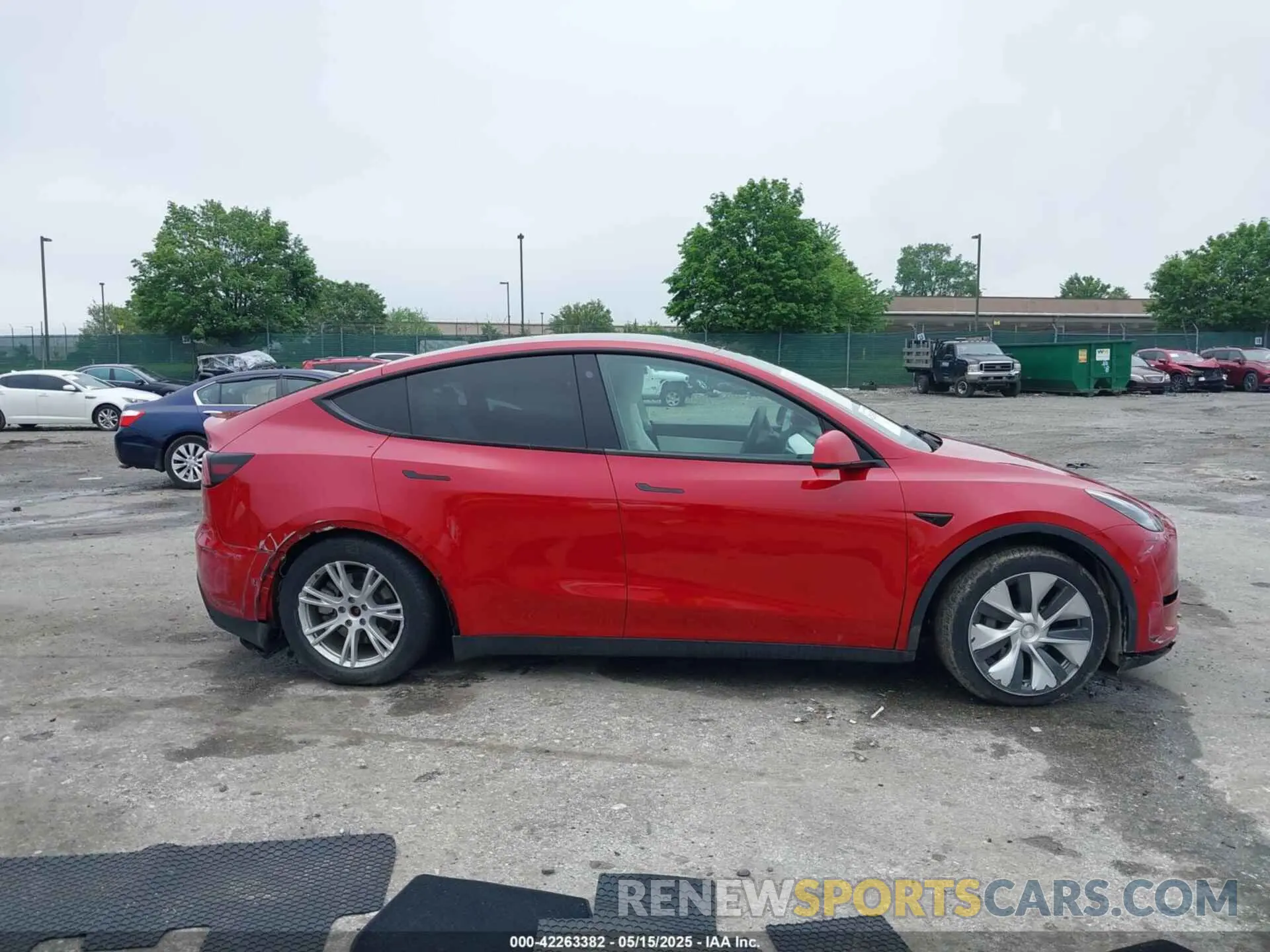 14 fotografías del automóvil dañado 7SAYGDEE4NF379574 TESLA MODEL Y 2022