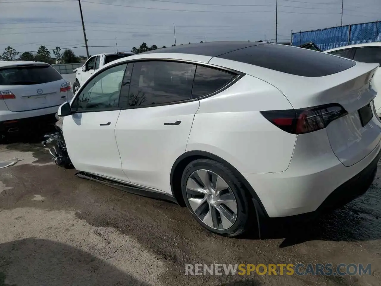 2 fotografías del automóvil dañado 7SAYGDEE4NF435254 TESLA MODEL Y 2022