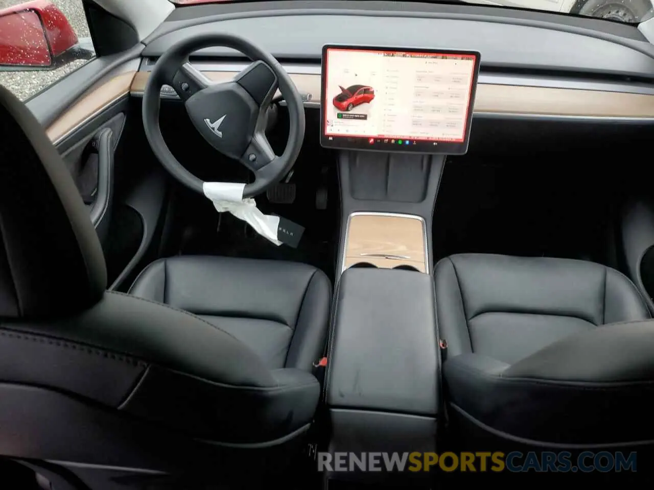 8 fotografías del automóvil dañado 7SAYGDEE4NF544801 TESLA MODEL Y 2022