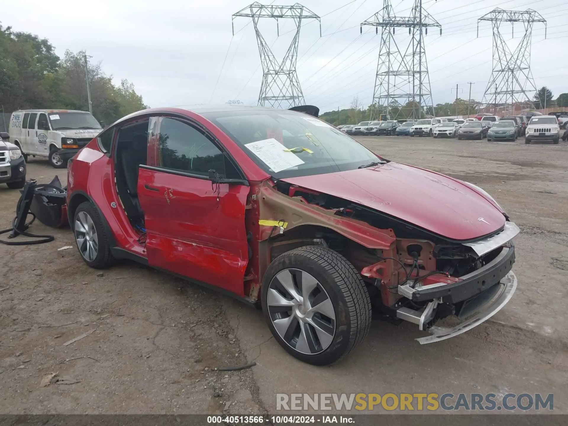 1 fotografías del automóvil dañado 7SAYGDEE5NA012843 TESLA MODEL Y 2022