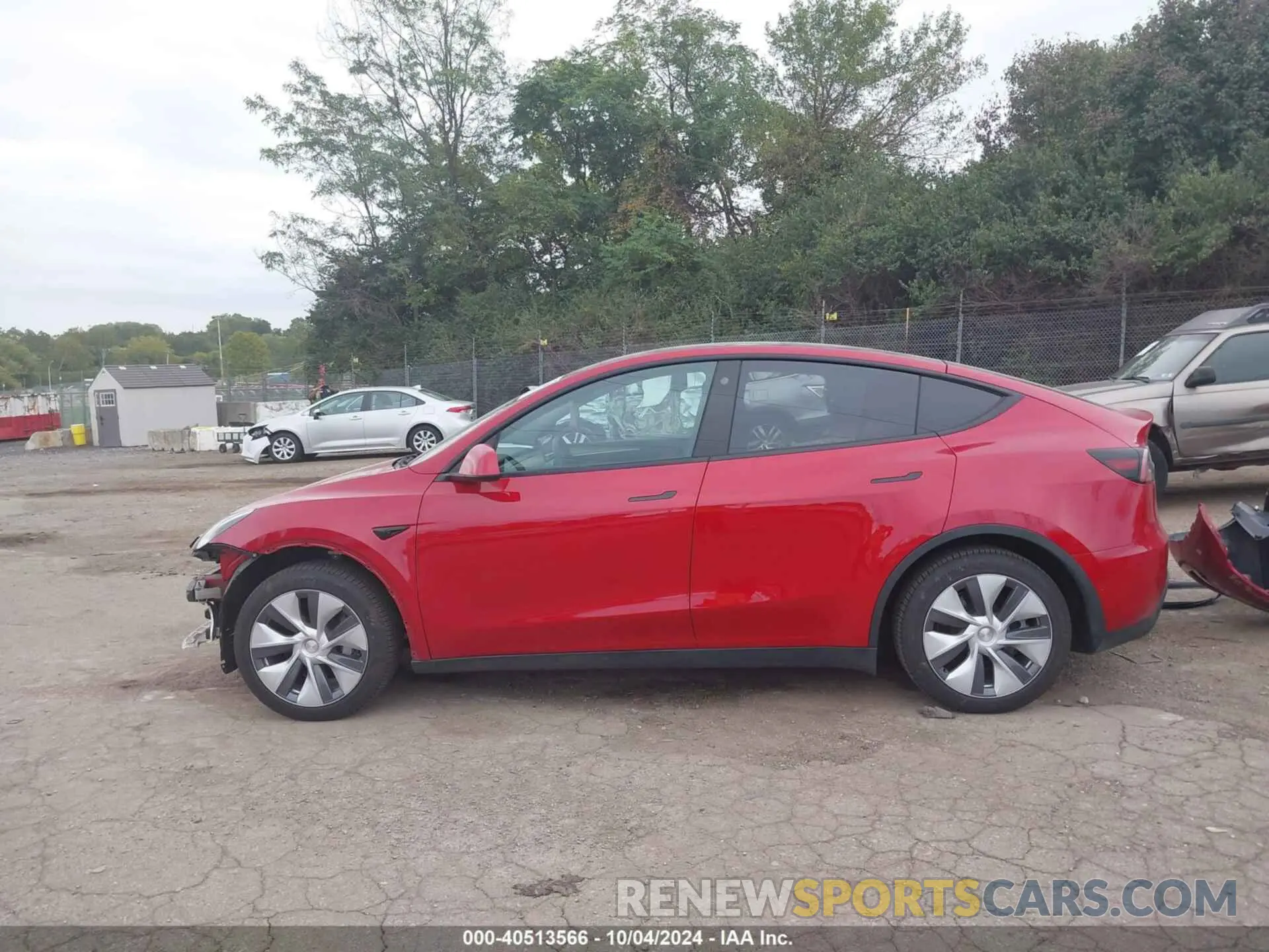 13 fotografías del automóvil dañado 7SAYGDEE5NA012843 TESLA MODEL Y 2022
