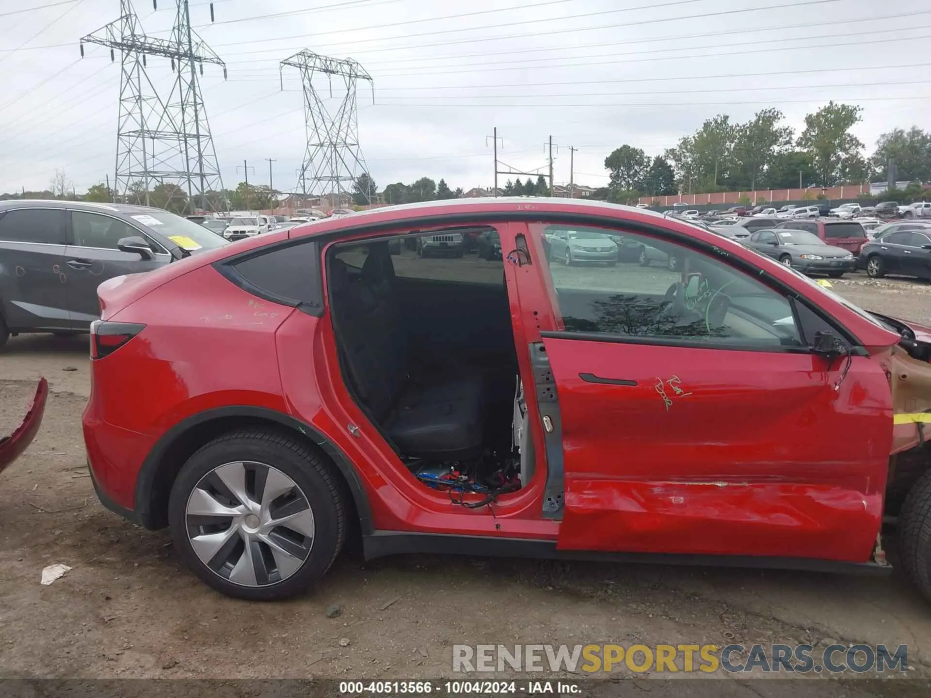 18 fotografías del automóvil dañado 7SAYGDEE5NA012843 TESLA MODEL Y 2022