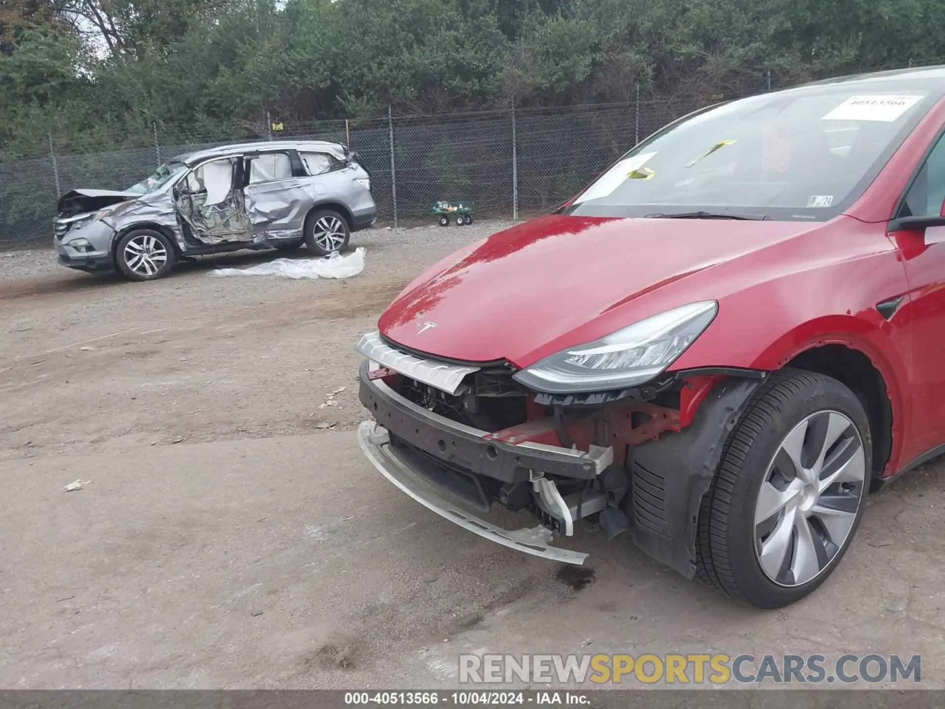 19 fotografías del automóvil dañado 7SAYGDEE5NA012843 TESLA MODEL Y 2022
