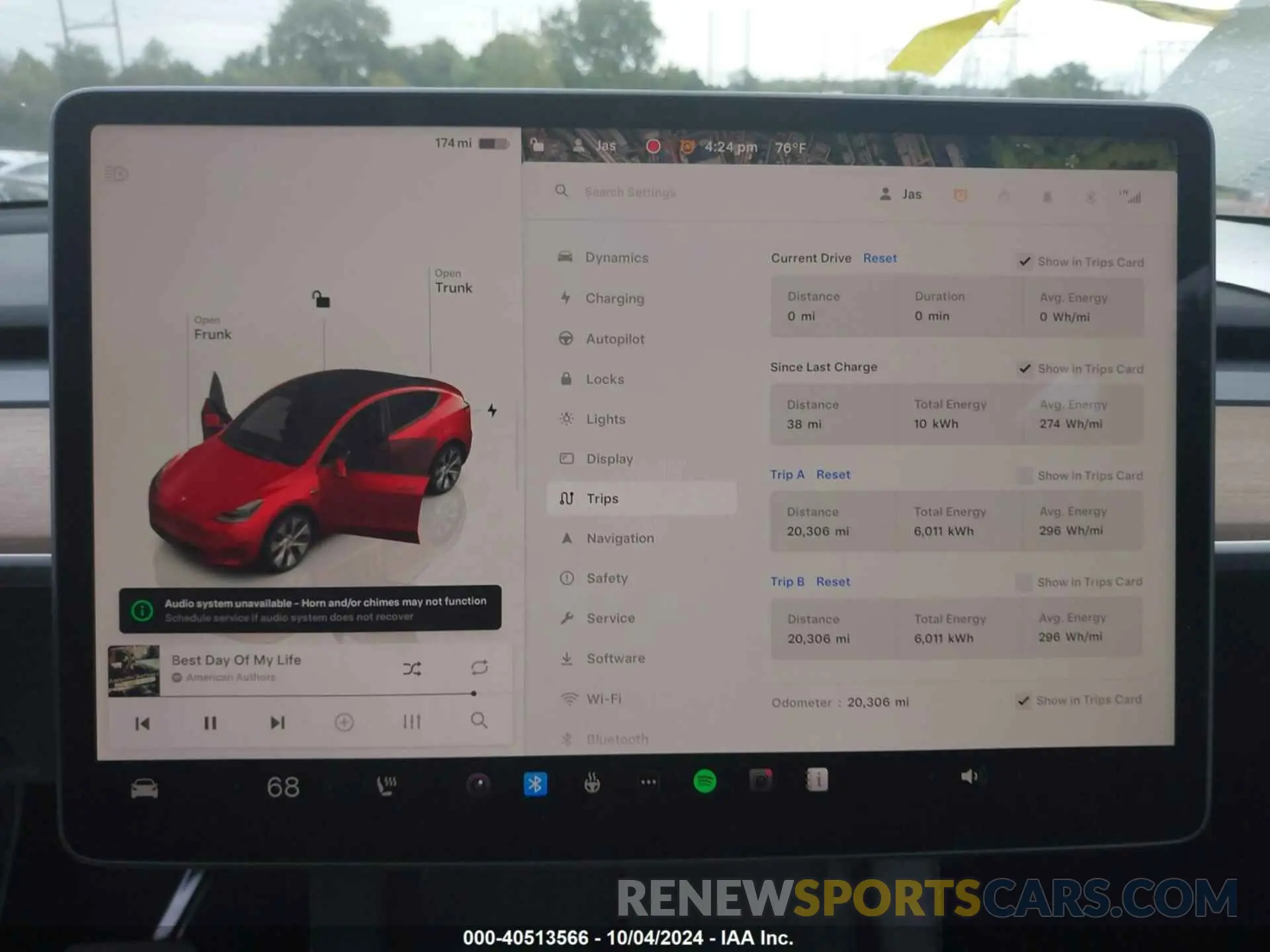 7 fotografías del automóvil dañado 7SAYGDEE5NA012843 TESLA MODEL Y 2022
