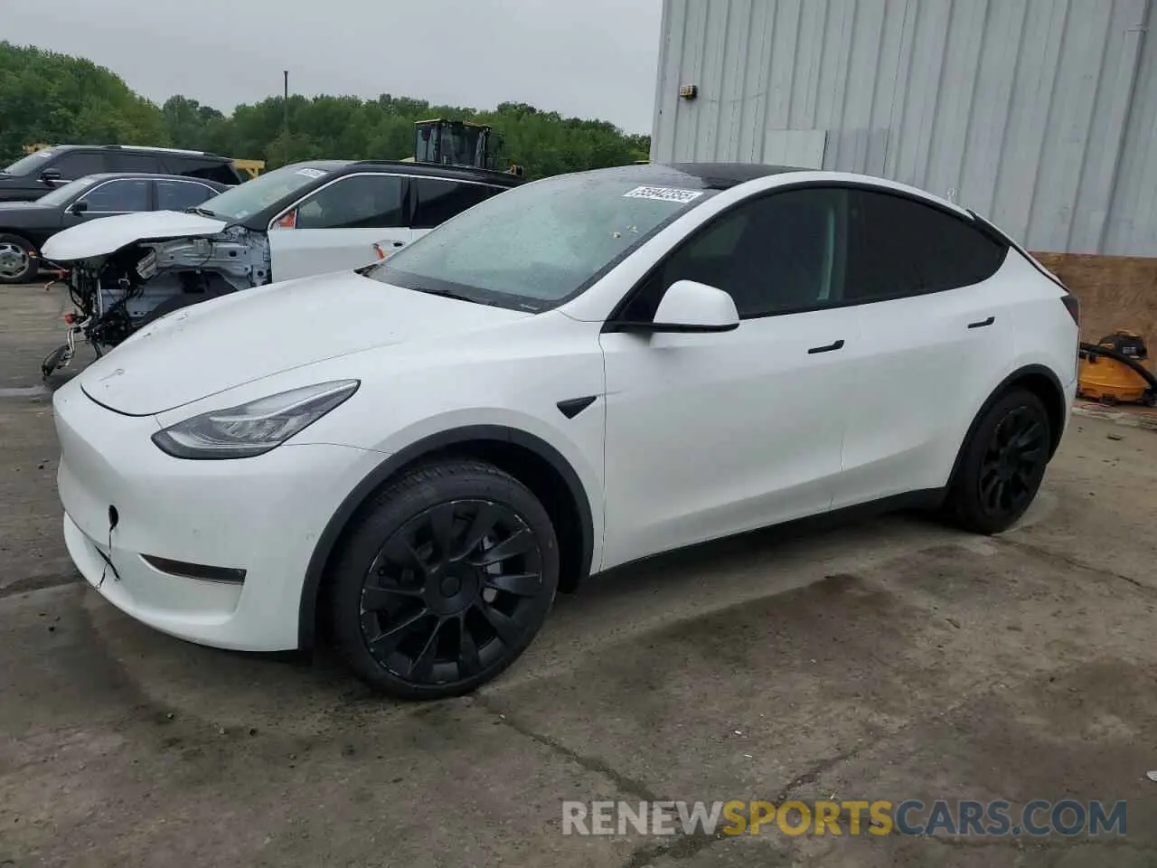 1 fotografías del automóvil dañado 7SAYGDEE5NA016276 TESLA MODEL Y 2022
