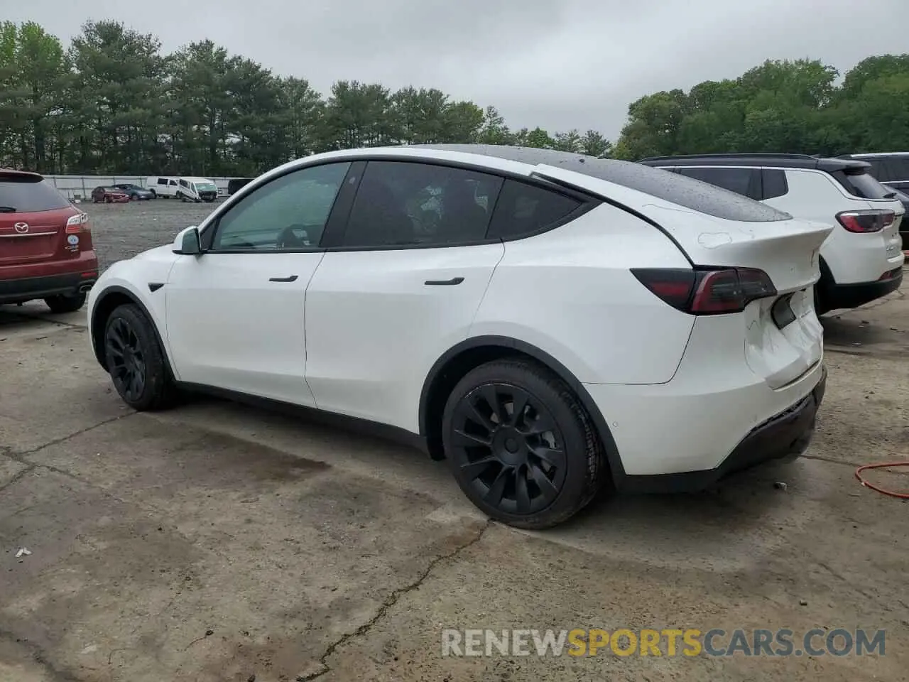 2 fotografías del automóvil dañado 7SAYGDEE5NA016276 TESLA MODEL Y 2022