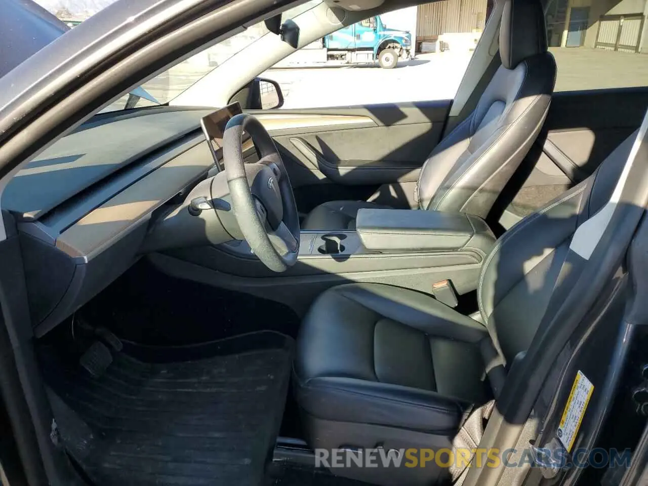 7 fotografías del automóvil dañado 7SAYGDEE5NA019453 TESLA MODEL Y 2022