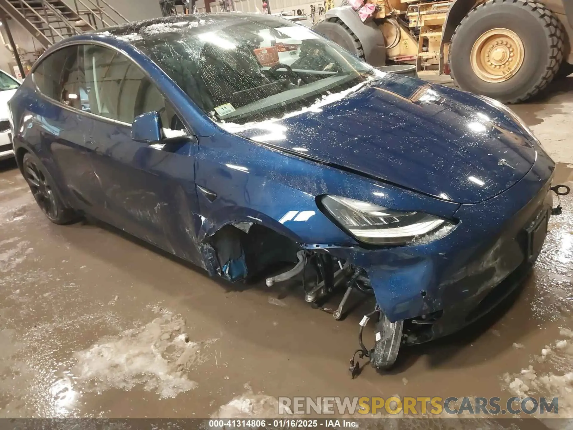 1 fotografías del automóvil dañado 7SAYGDEE5NF340413 TESLA MODEL Y 2022