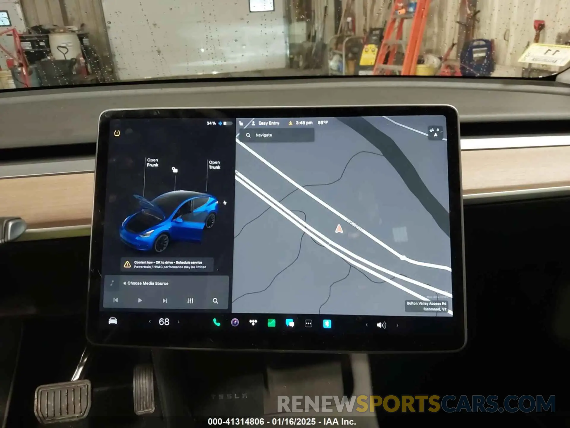 14 fotografías del automóvil dañado 7SAYGDEE5NF340413 TESLA MODEL Y 2022