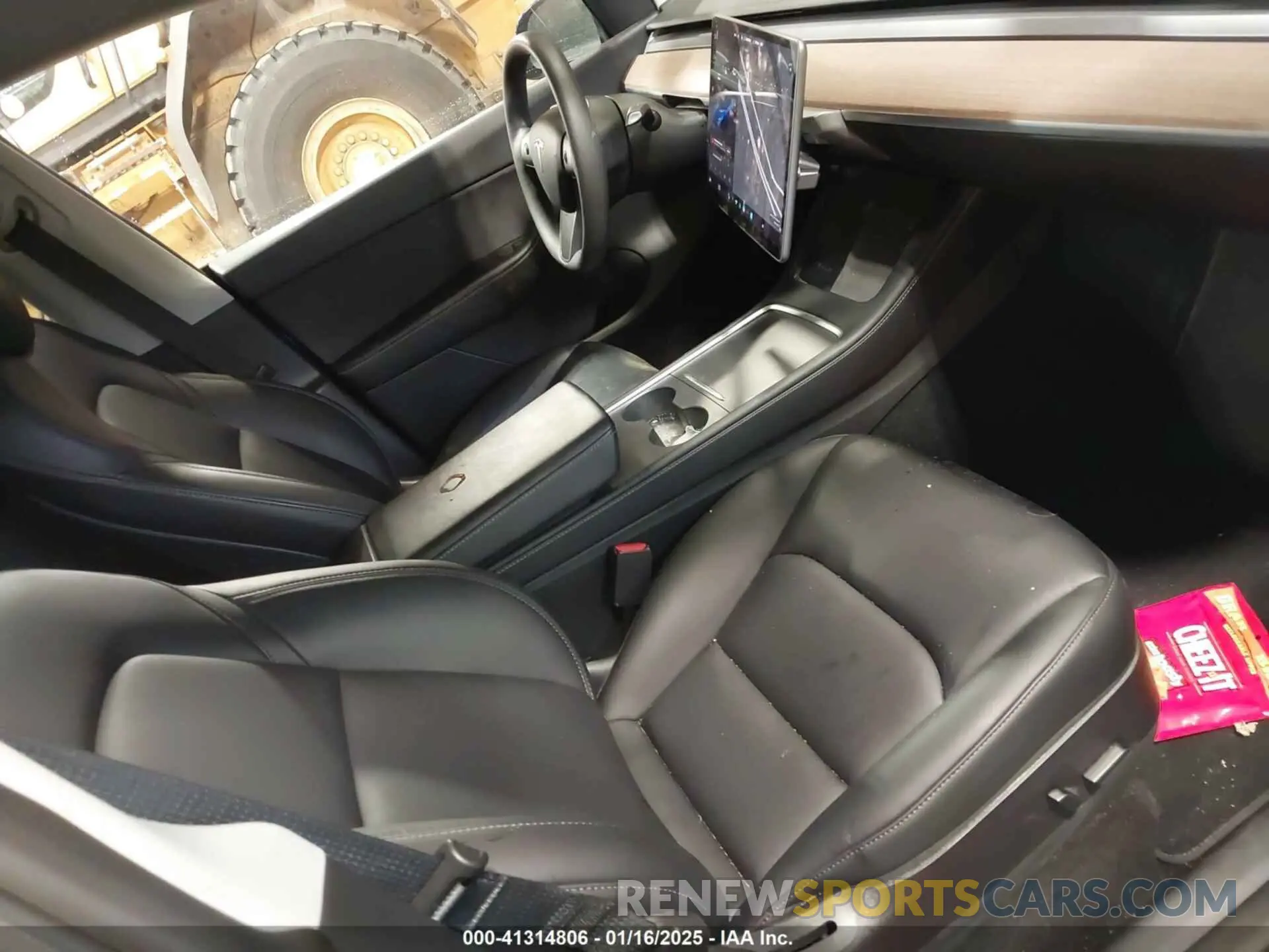 5 fotografías del automóvil dañado 7SAYGDEE5NF340413 TESLA MODEL Y 2022